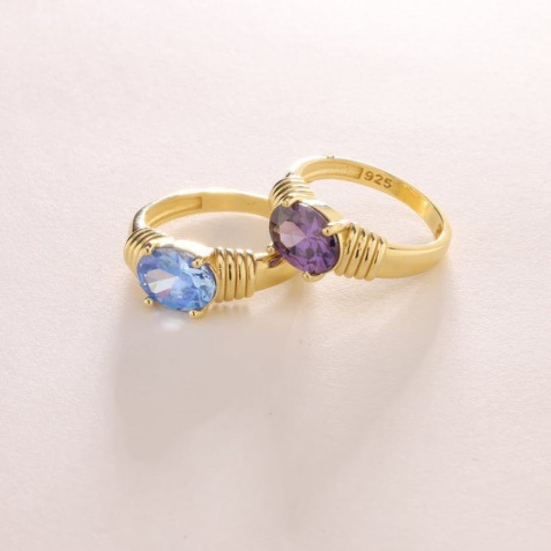 BIG BIRTHSTONE YÜZÜK