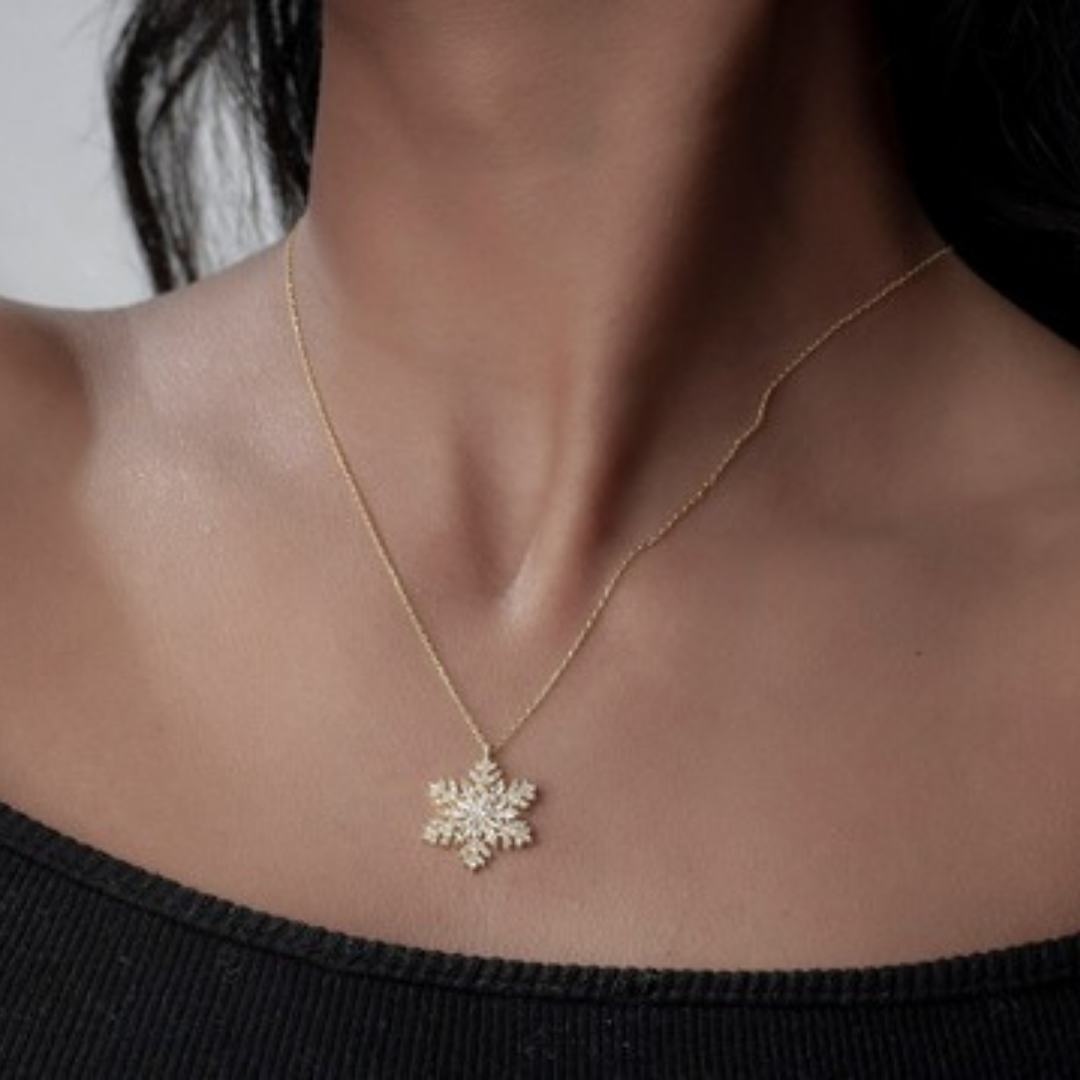 SNOWFLAKE KOLYE