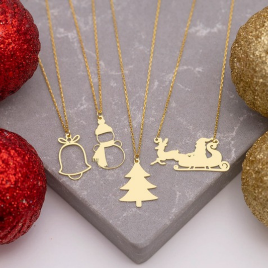 CHRISTMAS AND WINTER SYMBOL NECKLACE