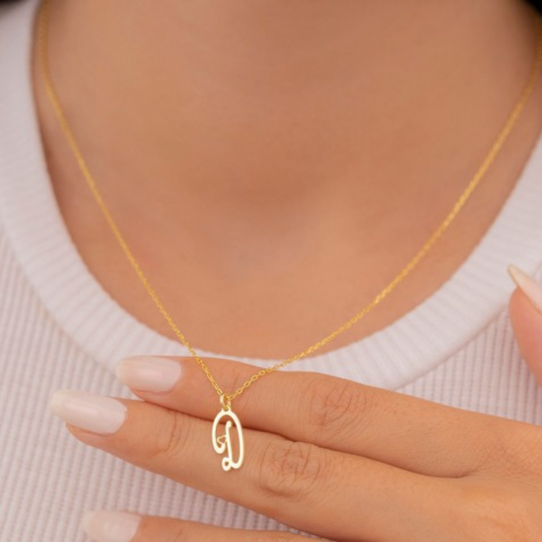 INITIAL WITH HEART KOLYE
