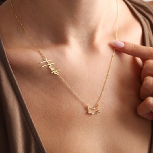 ZODIAC SIGN NAME KOLYE