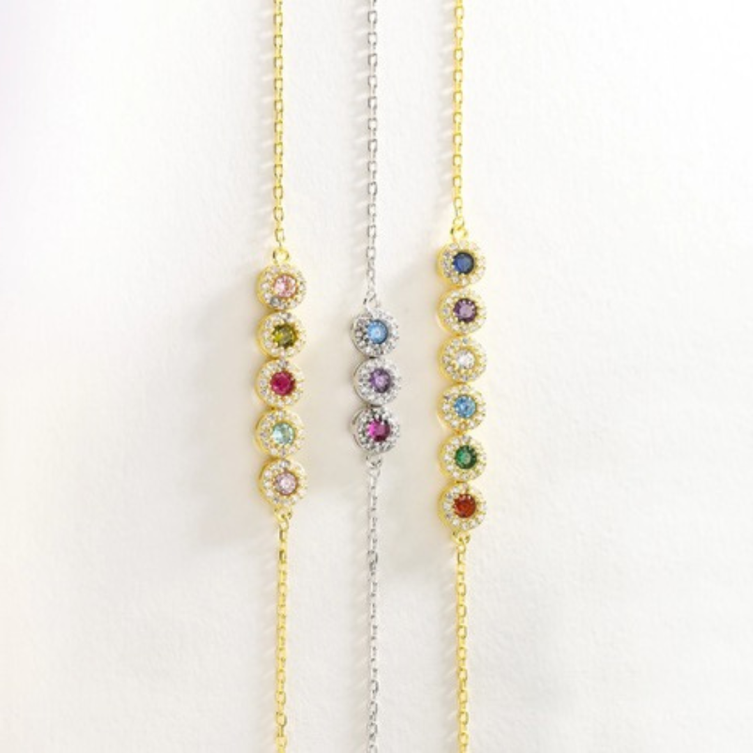 WITH BIRTHSTONE KOLYE