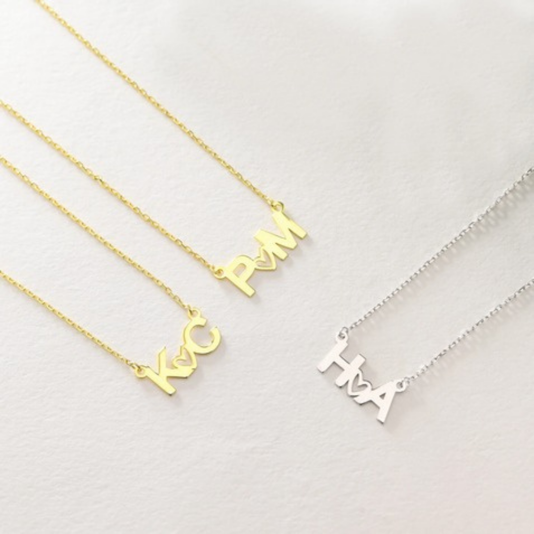 TWO LETTERS AND HEART KOLYE