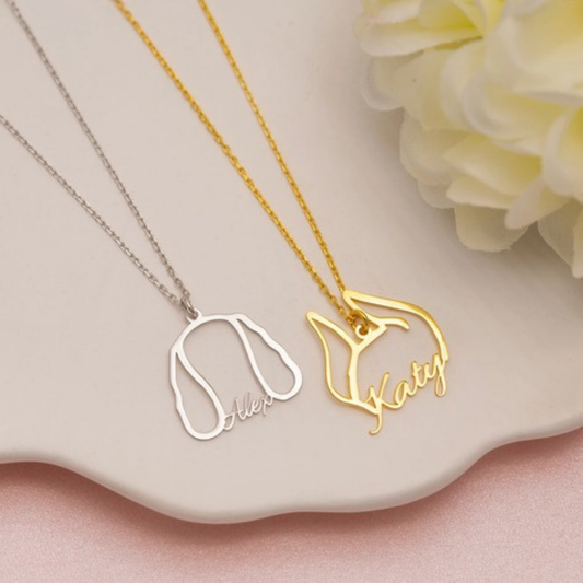 DOG OR CAT NAME NECKLACE