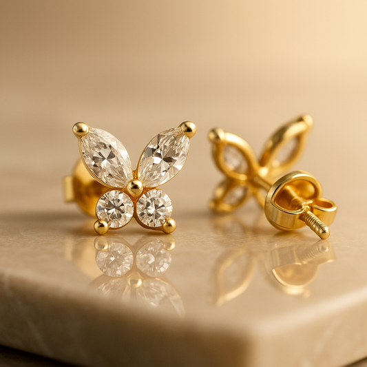 BUTTERFLY EARRINGS