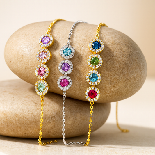 WITH BIRTHSTONE BİLEKLİK