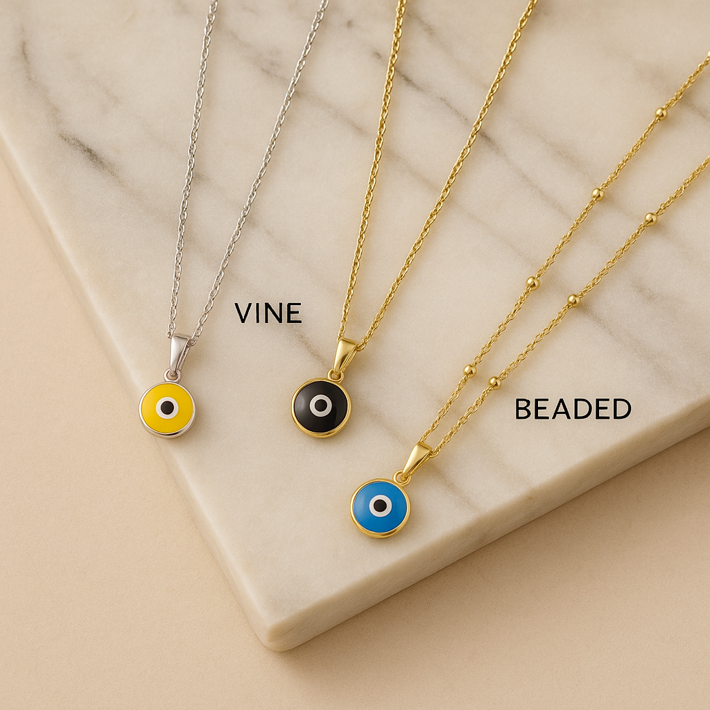 COLORFUL EVIL EYE KOLYE