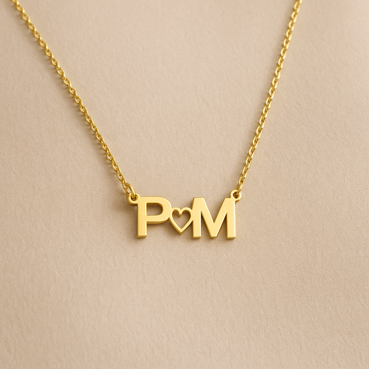 TWO LETTERS AND HEART KOLYE