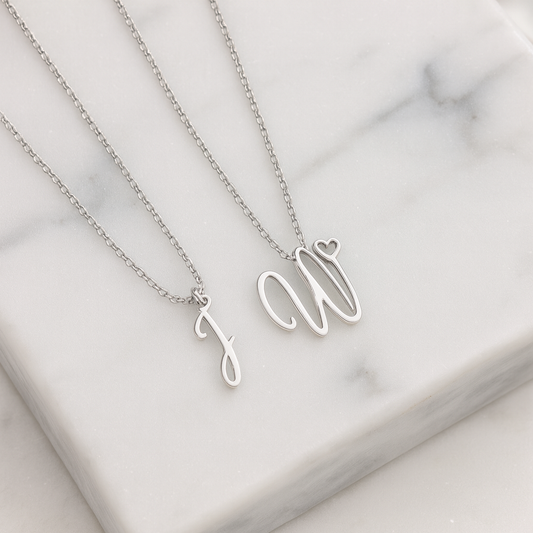 INITIAL WITH HEART KOLYE