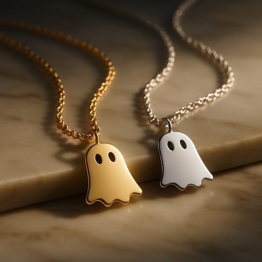 CUTE GHOST NECKLACE