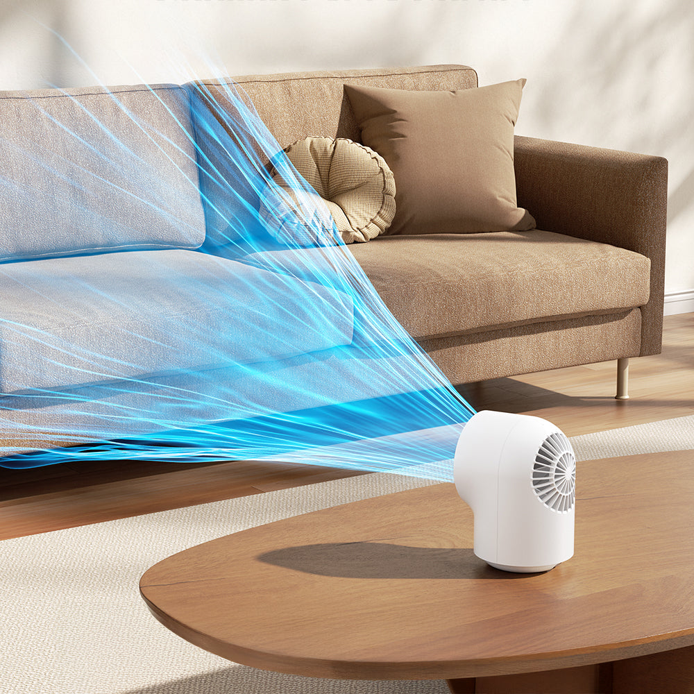 Aecooly TB01 Portable Cooling Table Fan with Digital LED Display White