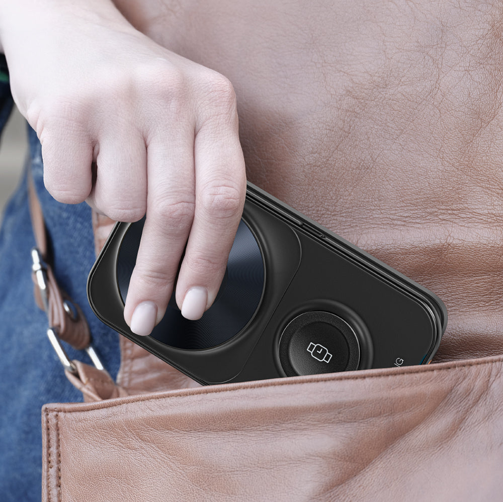 Amazingthing Thunder Pro Mag 6in1 PD22.5W Foldable Stand Wireless Power Bank 8000mAh Black