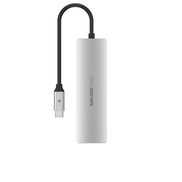 Amazingthing Thunder Pro Type-C to HDTV 5in1 4K 60Hz Dönüştürücü Adaptör