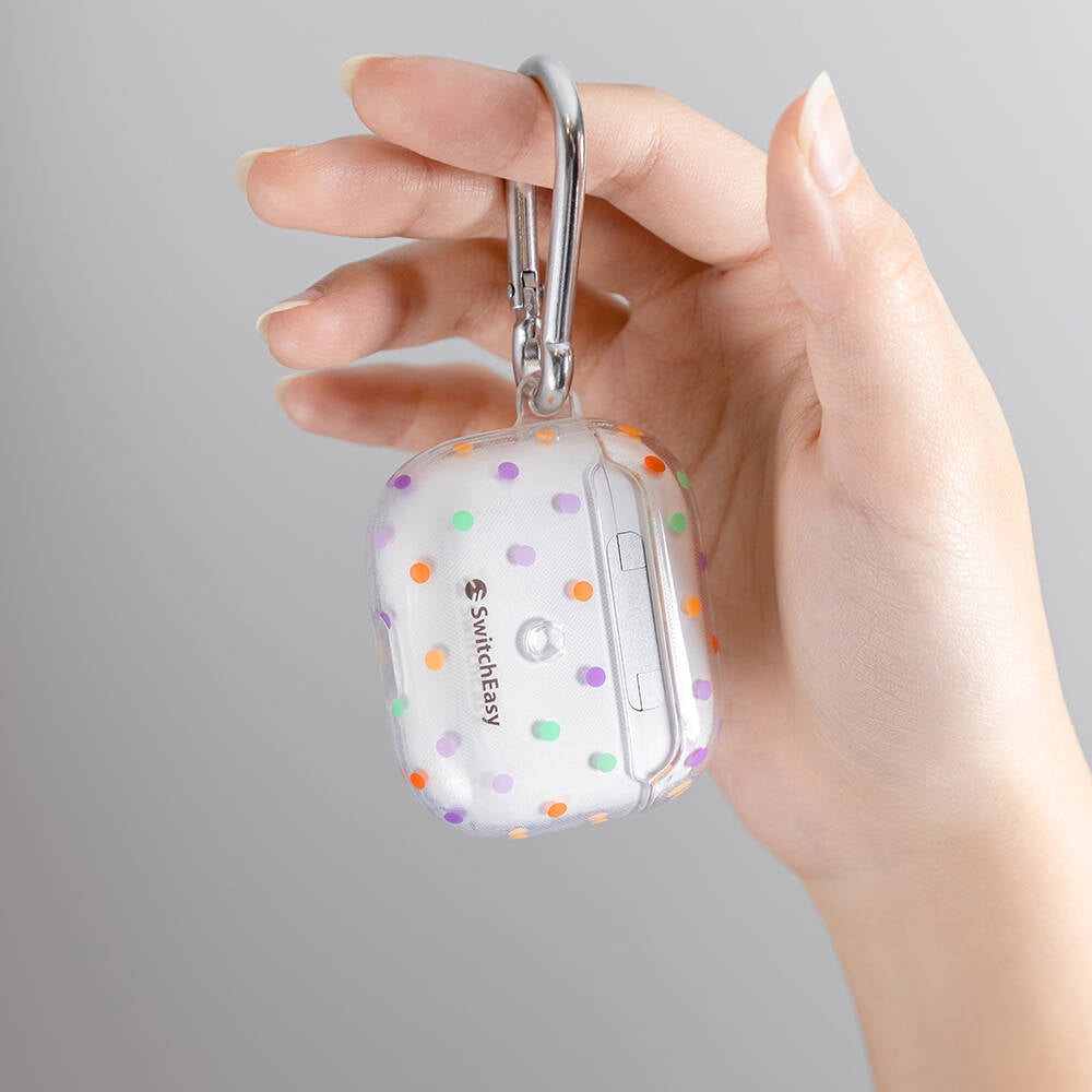 Apple Airpods 3. Nesil Kılıf Çift IMD Baskılı Lisanslı Switcheasy Artist Kapak Beyaz