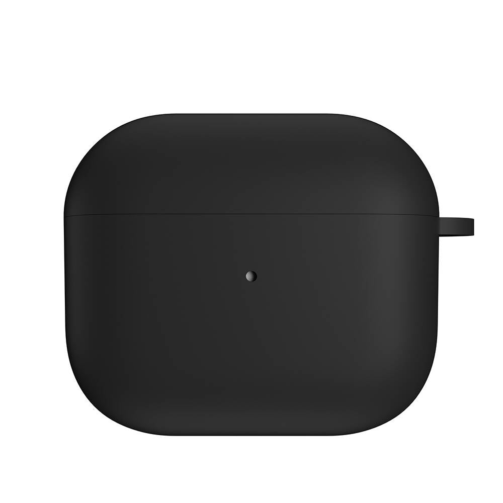 Apple Airpods 3rd Generation Case Soft Touch Liquid Silicone Design Licensed Switcheasy Skin Cover Black