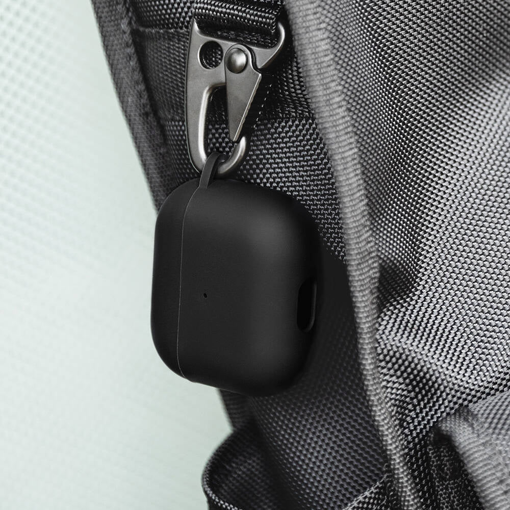 Apple Airpods 3rd Generation Case Soft Touch Liquid Silicone Design Licensed Switcheasy Skin Cover Black