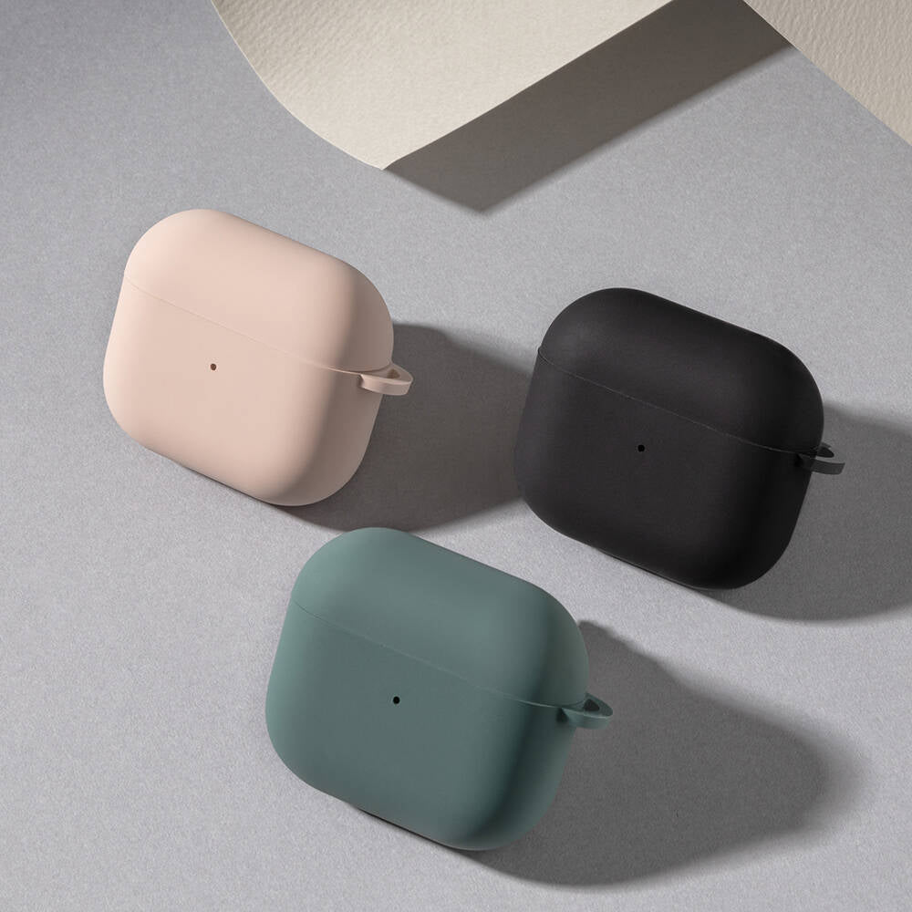 Apple Airpods 3rd Generation Case Soft Touch Liquid Silicone Design Licensed Switcheasy Skin Cover Pink