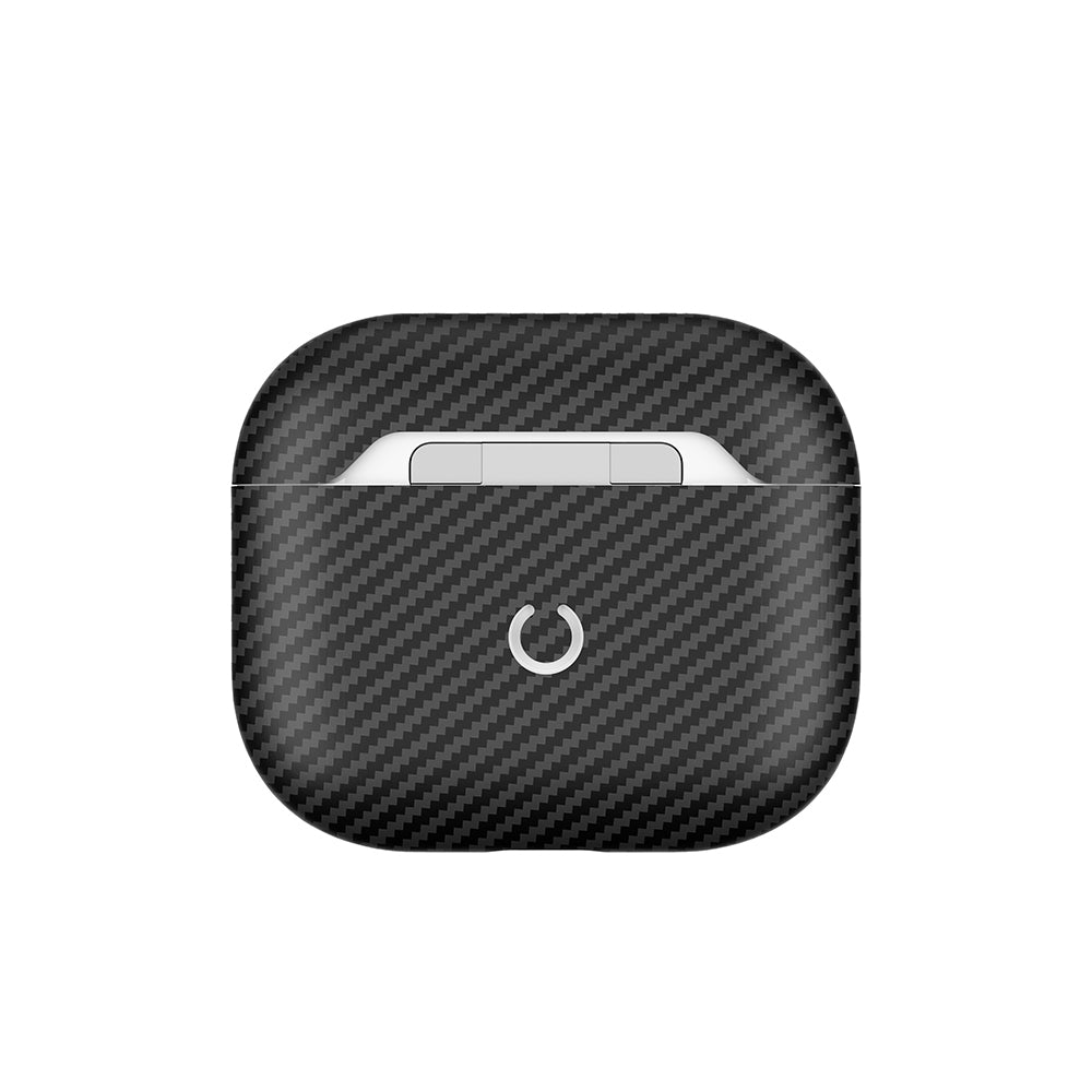 Apple Airpods 3rd Generation Zore Airbag 43 600D Carbon Fiber Headphone Case Black