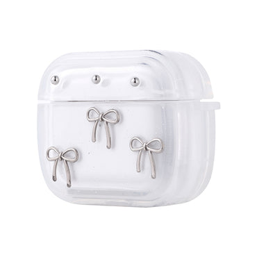 Apple Airpods 3. Nesil Zore Airbag 44 Airbag Tasarımlı Simli Şeffaf Kutup Kılıf Yıldız