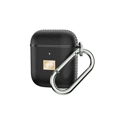 Apple Airpods Kılıf Deri Görünümlü Askı Aparatlı Wlons Kılıf
