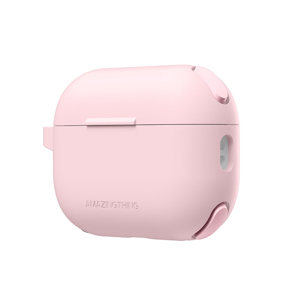 Apple Airpods Pro 2 Amazingthing Airbag Corner Design Omni Series Silicone Cover Desert Titanium
