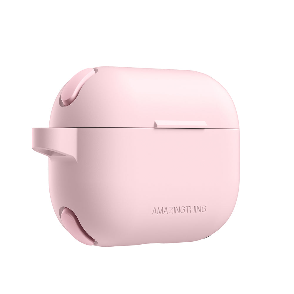 Apple Airpods Pro 2 Amazingthing Airbag Corner Design Omni Series Silicone Cover Desert Titanium