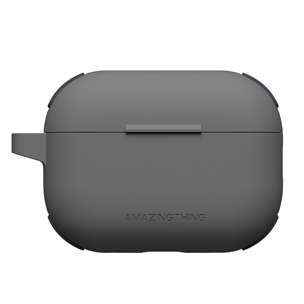 Apple Airpods Pro 2 Amazingthing Airbag Corner Design Omni Series Silicone Cover Black
