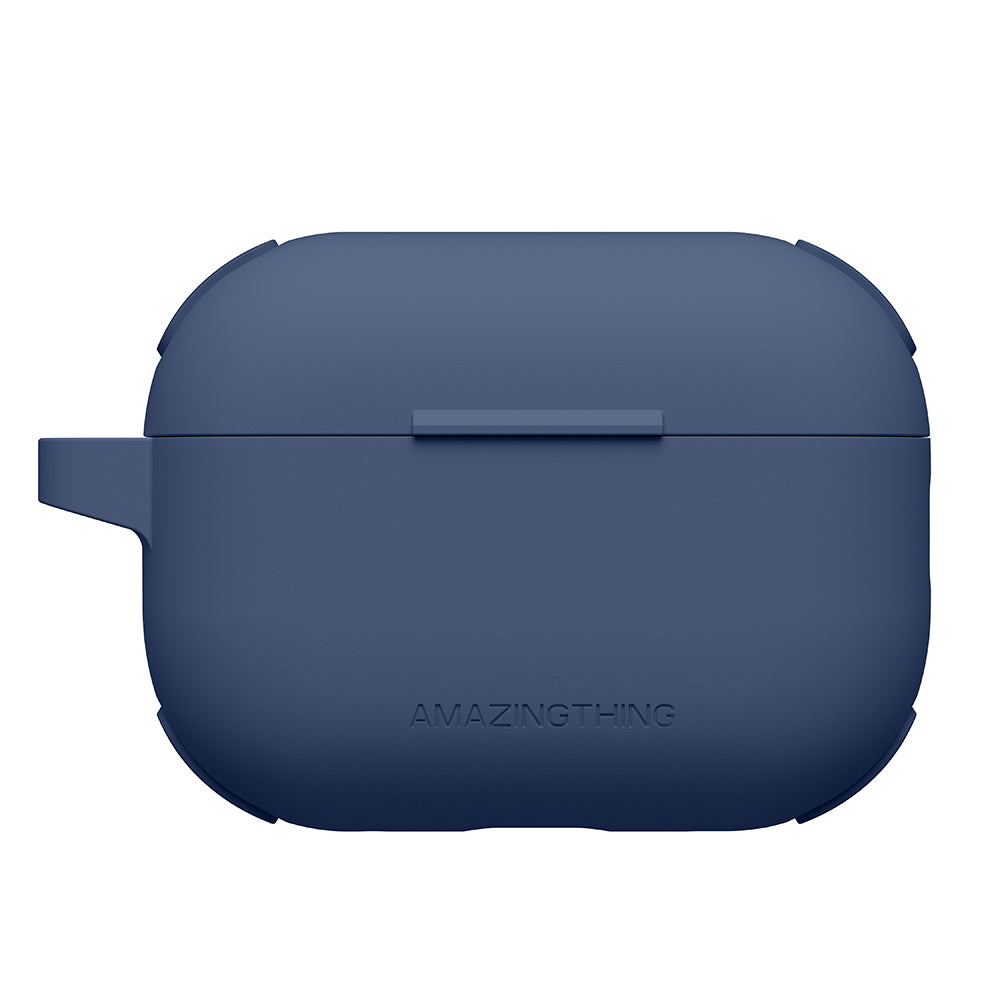 Apple Airpods Pro 2 Amazingthing Airbag Corner Design Omni Series Silicone Cover Navy Blue