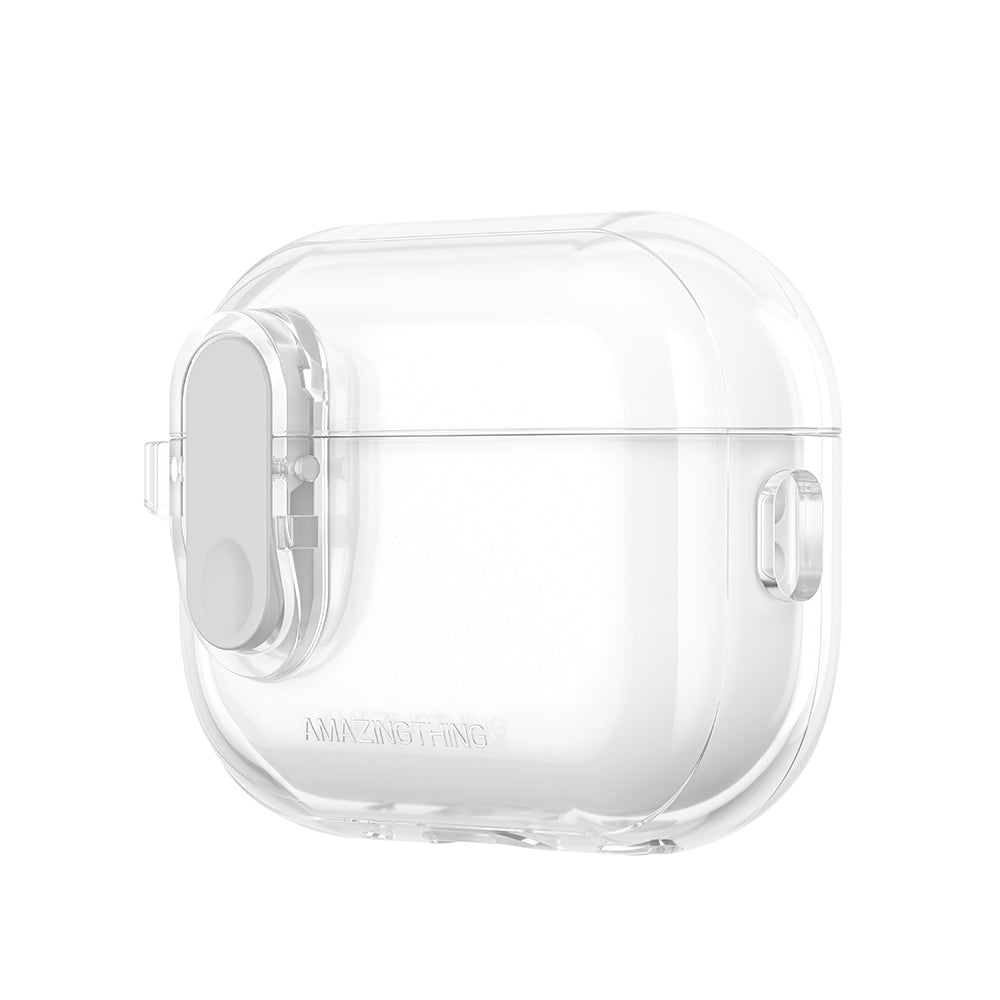 Apple Airpods Pro 2 Amazingthing Magnetic Lock Design Minimal Series Case Transparent