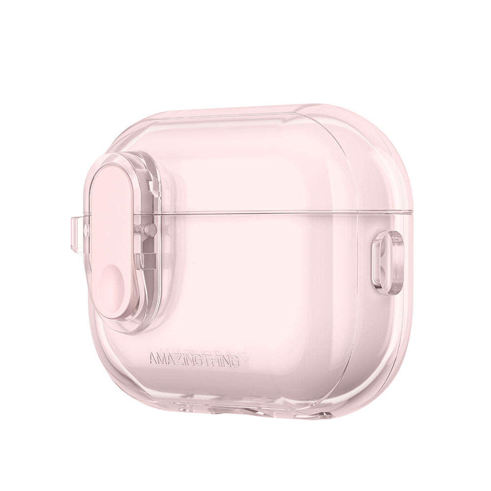 Apple Airpods Pro 2 Amazingthing Magnetic Lock Design Minimal Series Case Transparent