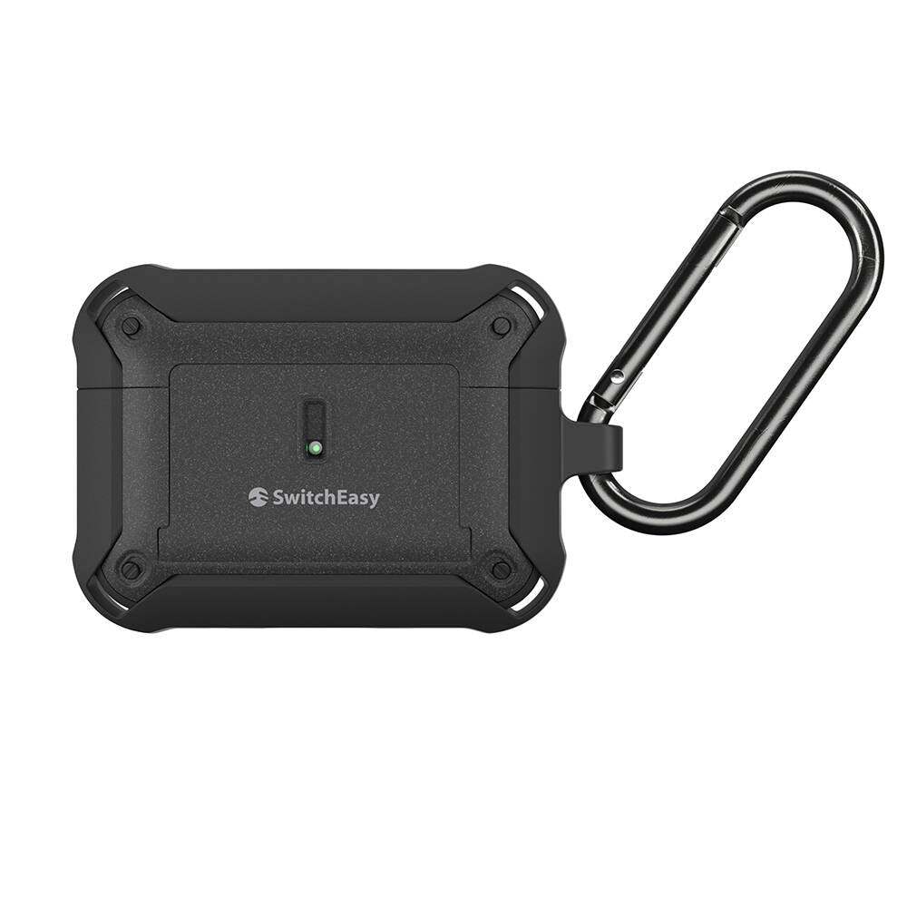 Apple Airpods Pro 2 Case with Strap, Robust Design, Licensed Switcheasy Guardian Cover, Gray