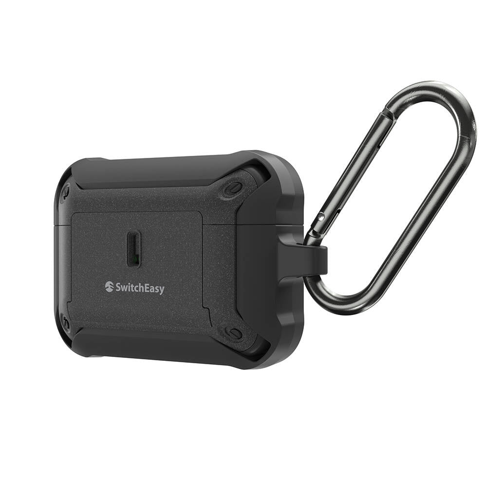 Apple Airpods Pro 2 Case with Strap, Robust Design, Licensed Switcheasy Guardian Cover, Gray