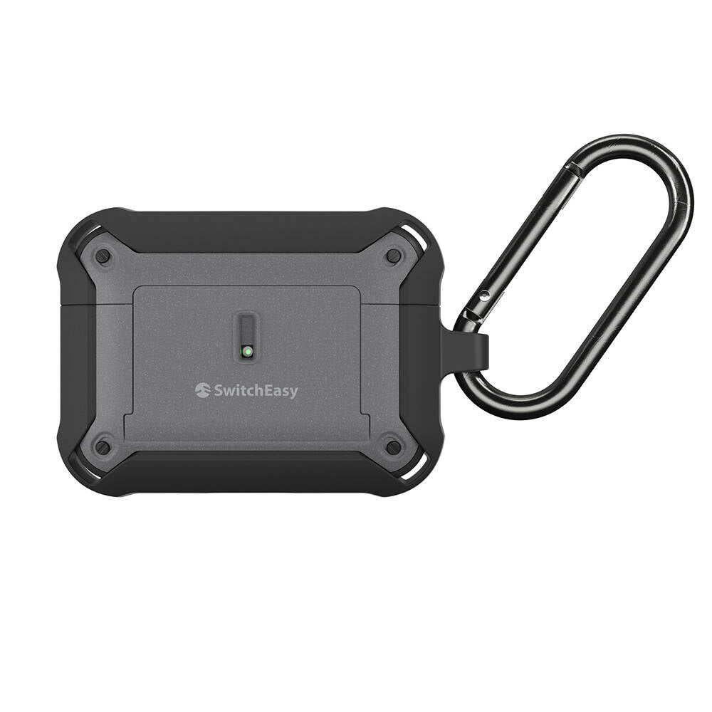 Apple Airpods Pro 2 Case with Strap, Robust Design, Licensed Switcheasy Guardian Cover, Gray