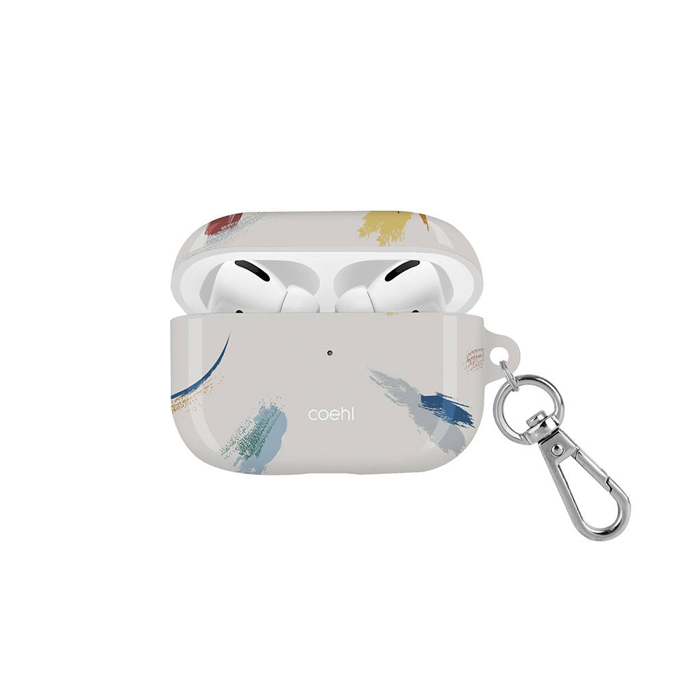 Apple Airpods Pro Case Brush Paint Patterned Coehl Reverie Cover Blue
