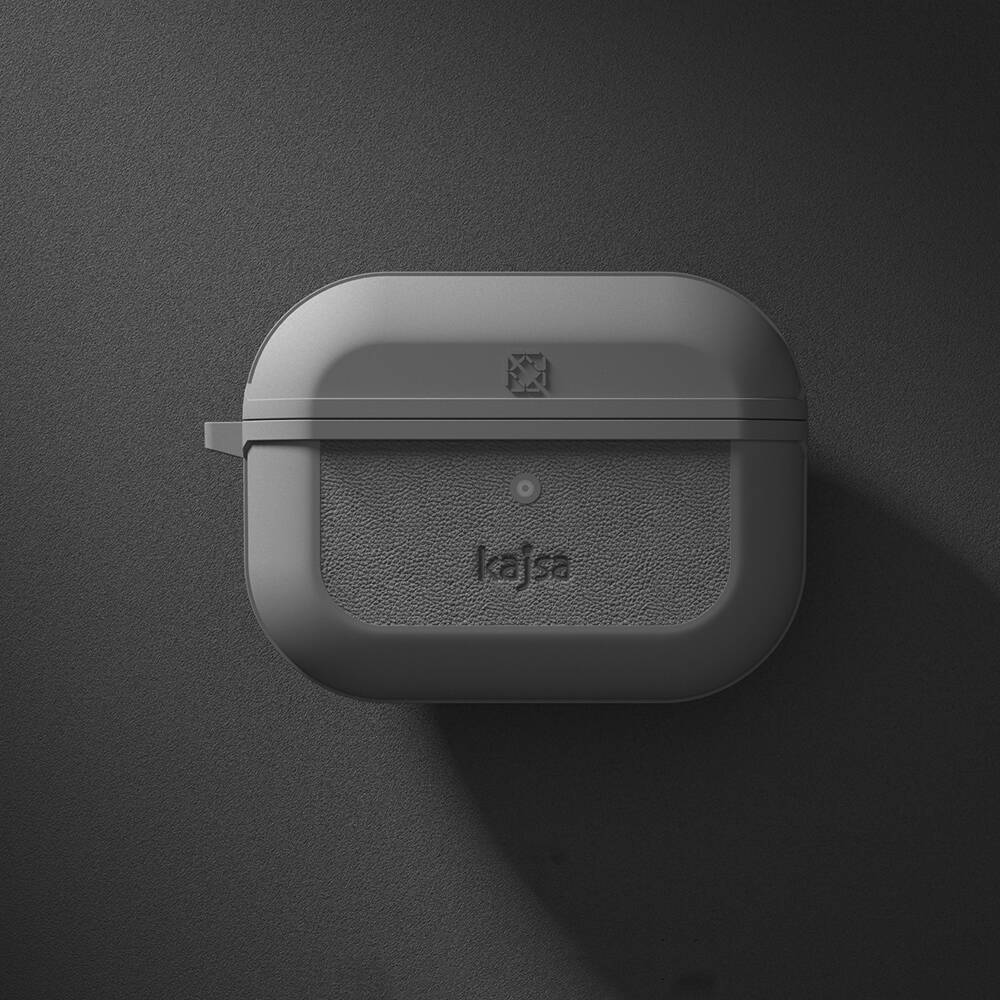 Apple Airpods Pro 2 Case Kajsa Luxe Collection Wireless Charging Compatible Case Olive