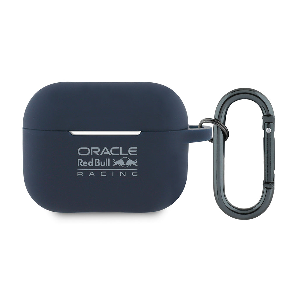 Apple Airpods Pro 2 Case Redbull Original Licensed Print Logo Silicone Cover with Strap Dark Blue