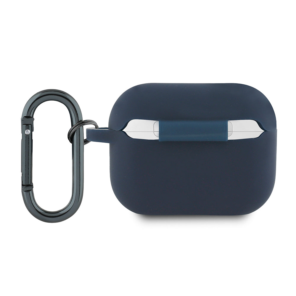 Apple Airpods Pro 2 Case Redbull Original Licensed Print Logo Silicone Cover with Strap Dark Blue