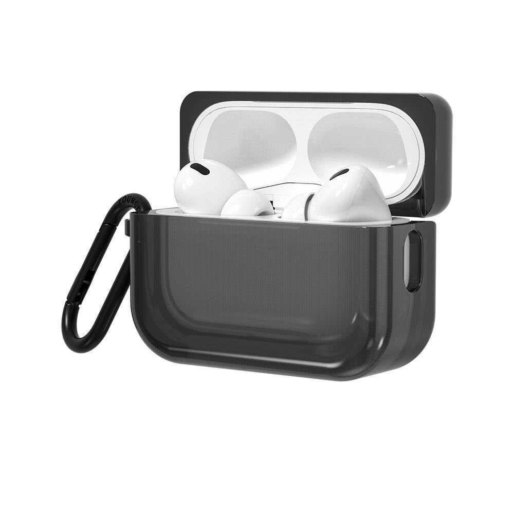 Apple Airpods Pro 2 Case Transparent Jelly Design Youngkit Candy Series Case Red