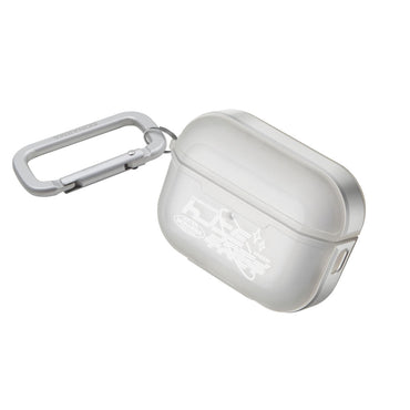 Apple Airpods Pro 2 Kılıf SkinArma Transparan Mat Tasarım Kinzoku Kılıf Siyah