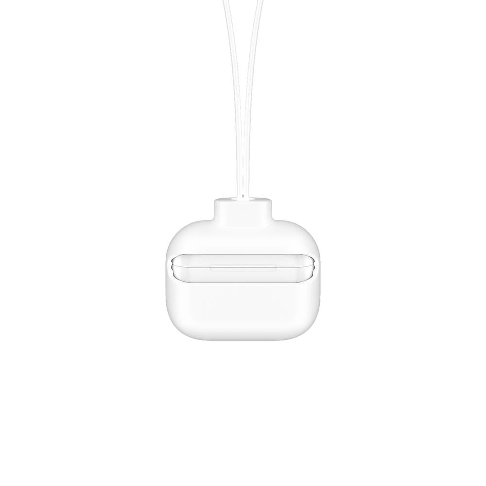 Apple Airpods Pro Kılıf Boyun Askılı Jelly Bean Tasarımlı Lisanslı Switcheasy ColorBuddy Kapak Siyah