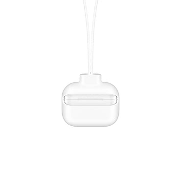 Apple Airpods Pro Kılıf Boyun Askılı Jelly Bean Tasarımlı Lisanslı Switcheasy ColorBuddy Kapak Siyah