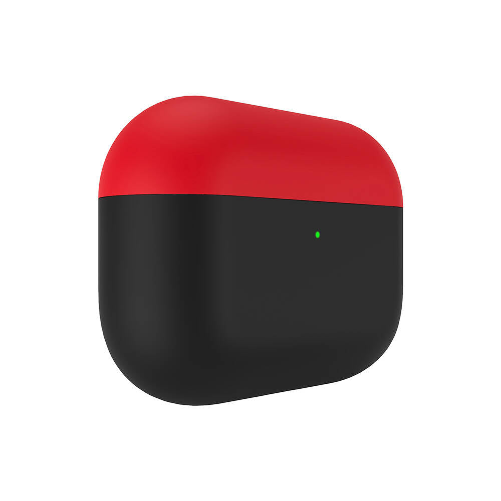 Apple Airpods Pro Kılıf Boyun Askılı Parlayan Düğmeli Lisanslı Switcheasy Colors Silikon Kapak Siyah