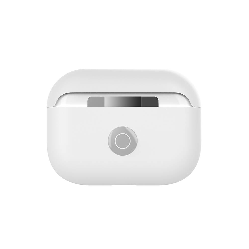 Apple Airpods Pro Kılıf Boyun Askılı Parlayan Düğmeli Lisanslı Switcheasy Colors Silikon Kapak Siyah
