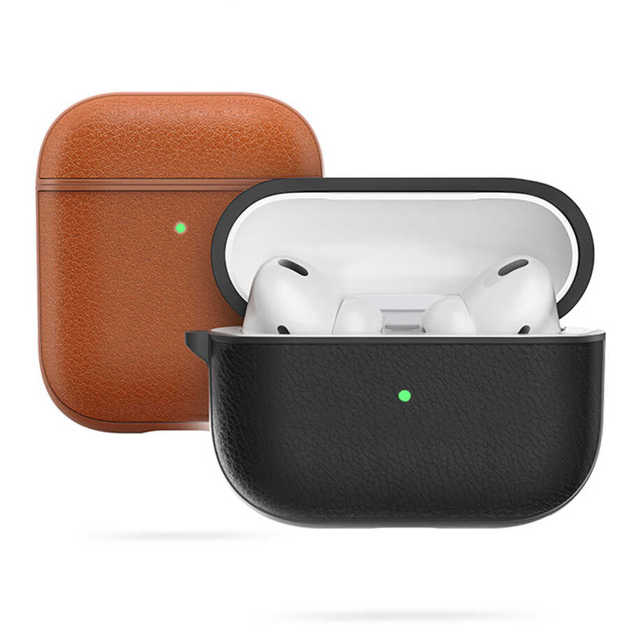 Apple Airpods Pro Case Wiwu Calfskin Case Green