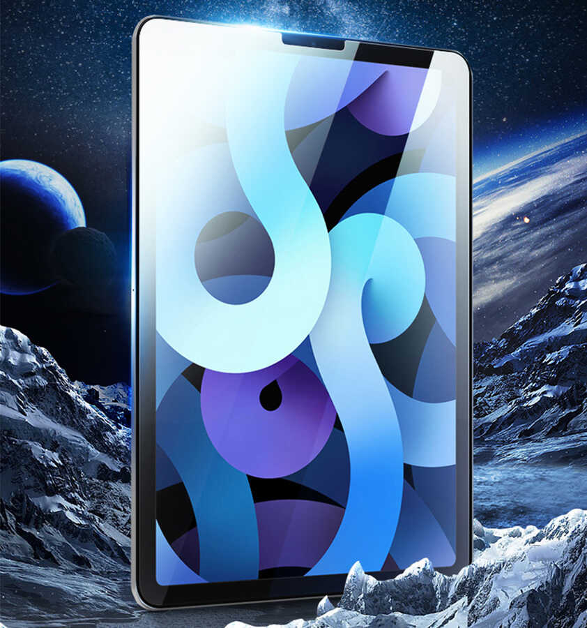 Apple iPad 10.2 (8.Nesil) Wiwu iVista 2.5D Glass Ekran Koruyucu Renksiz