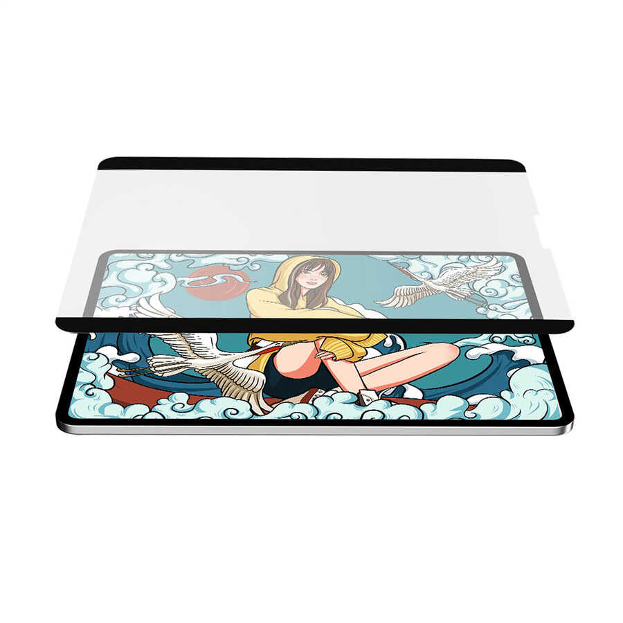 Apple iPad 10.2 (8th Generation) Wiwu Removable Magnetic Screen Protector Black