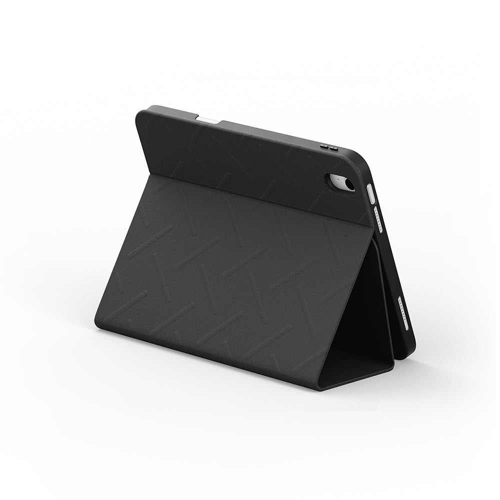 Apple iPad 11.Nesil 2025 Kılıf Skinarma 360 Tam Koruma Standlı Juno Kılıf Siyah