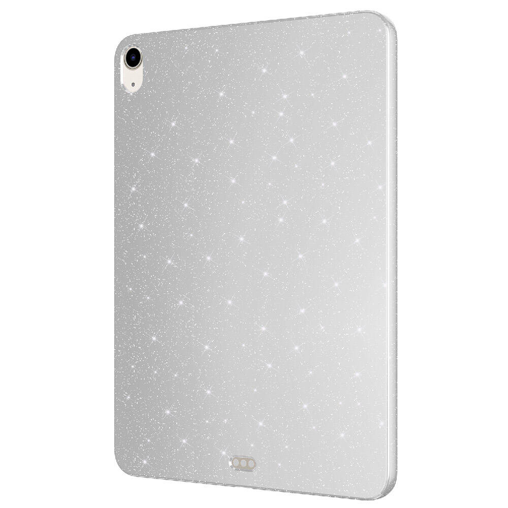 Apple iPad 11th Generation 2025 Glittery Shiny Zore Tablet Cotton Case Lilac