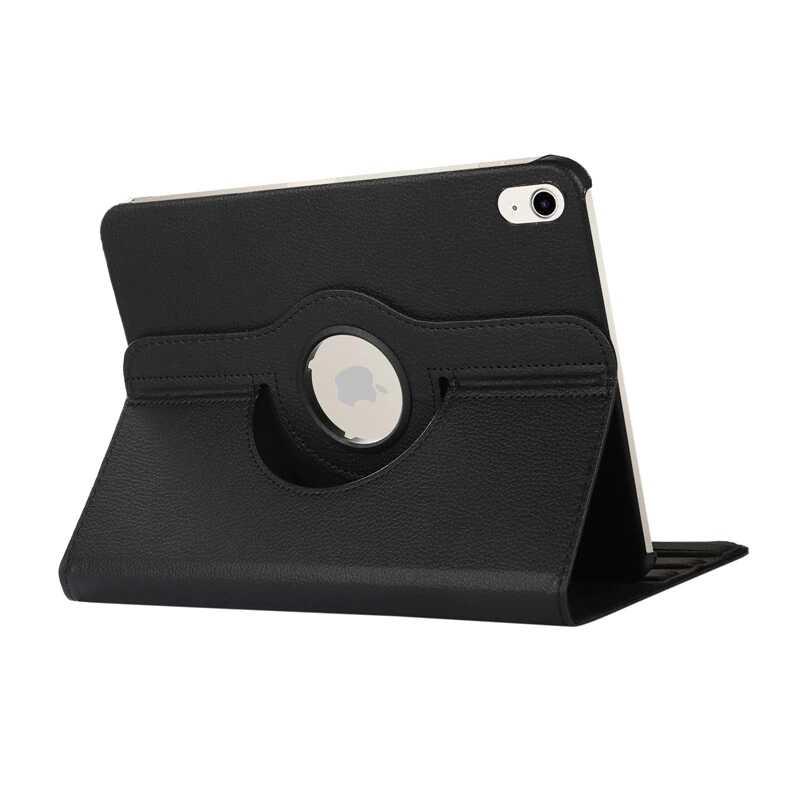 Apple iPad 11th Generation 2025 Zore Rotating Stand Case Navy Blue