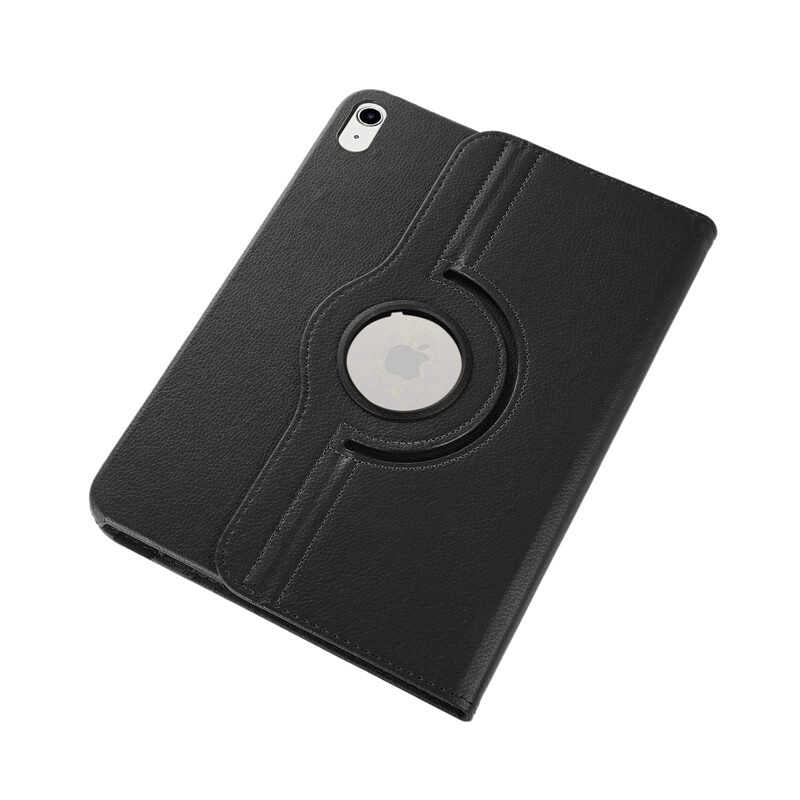 Apple iPad 11th Generation 2025 Zore Rotating Stand Case Navy Blue